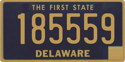 DE license plate 185559