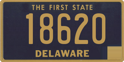 DE license plate 18620