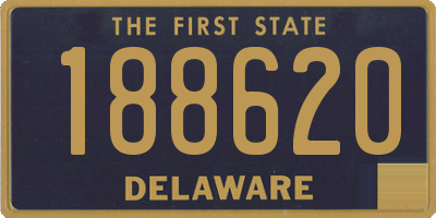 DE license plate 188620