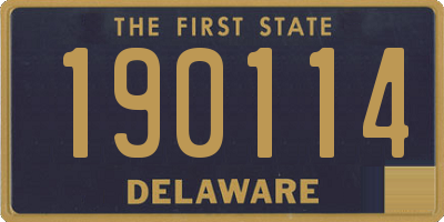 DE license plate 190114