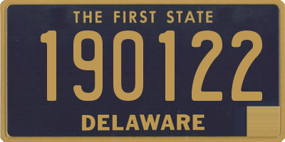 DE license plate 190122
