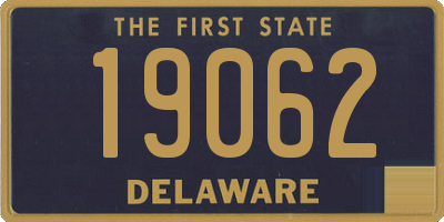 DE license plate 19062