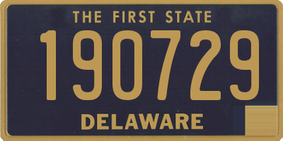 DE license plate 190729