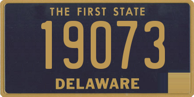 DE license plate 19073