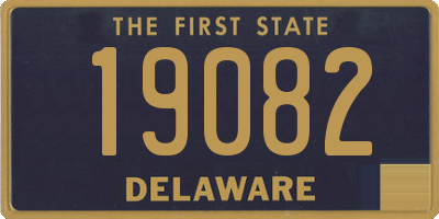 DE license plate 19082