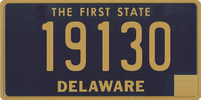 DE license plate 19130