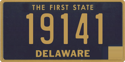 DE license plate 19141