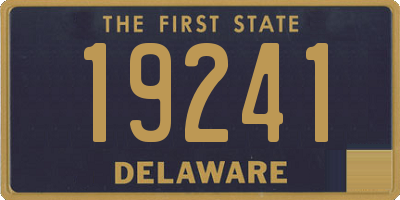 DE license plate 19241