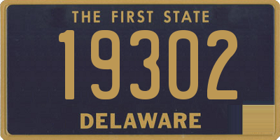 DE license plate 19302