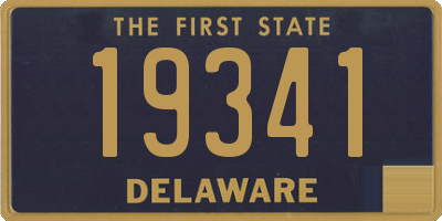 DE license plate 19341