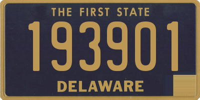 DE license plate 193901
