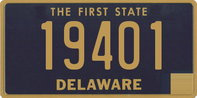 DE license plate 19401