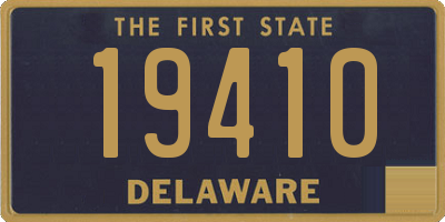 DE license plate 19410