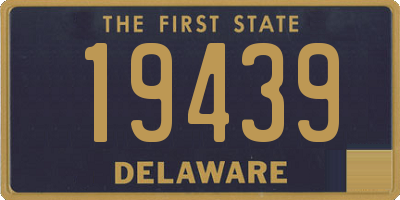 DE license plate 19439
