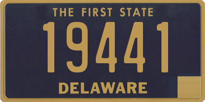 DE license plate 19441