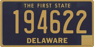 DE license plate 194622