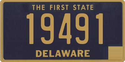 DE license plate 19491