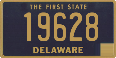 DE license plate 19628