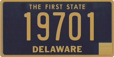 DE license plate 19701