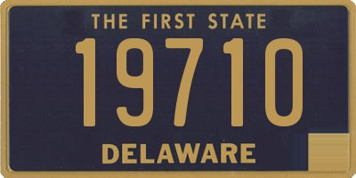 DE license plate 19710