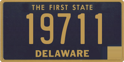 DE license plate 19711