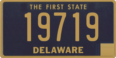 DE license plate 19719