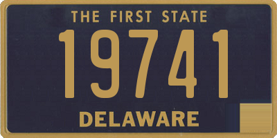 DE license plate 19741