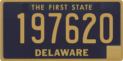 DE license plate 197620