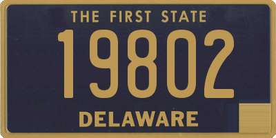 DE license plate 19802