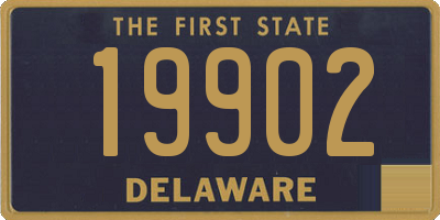 DE license plate 19902