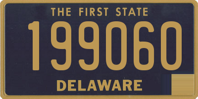 DE license plate 199060