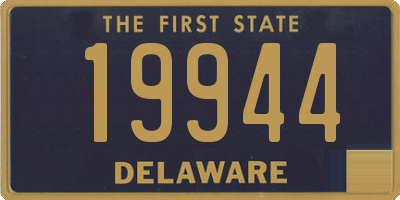 DE license plate 19944