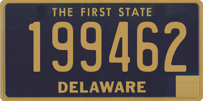 DE license plate 199462