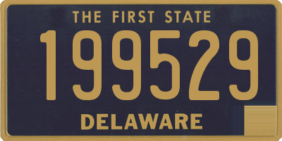 DE license plate 199529