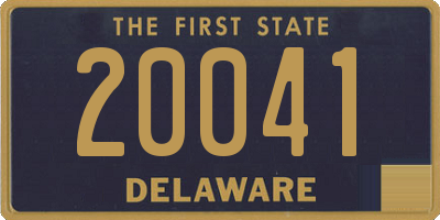 DE license plate 20041