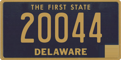 DE license plate 20044