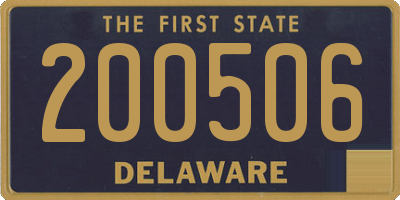 DE license plate 200506