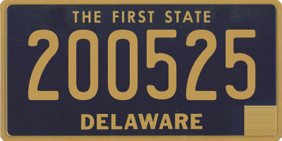 DE license plate 200525