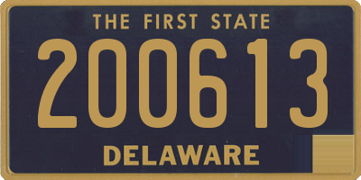 DE license plate 200613