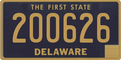 DE license plate 200626