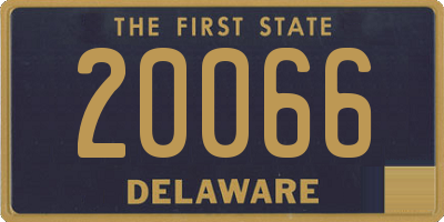 DE license plate 20066