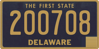 DE license plate 200708