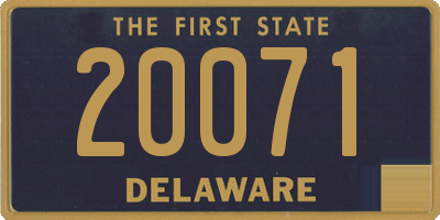 DE license plate 20071