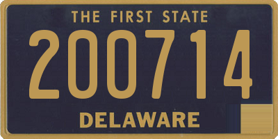 DE license plate 200714