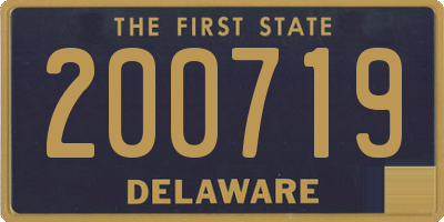 DE license plate 200719