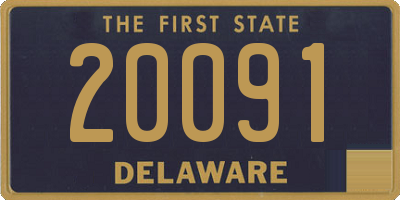 DE license plate 20091