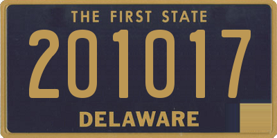 DE license plate 201017