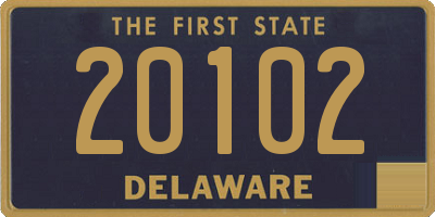 DE license plate 20102