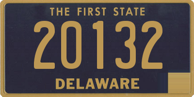 DE license plate 20132