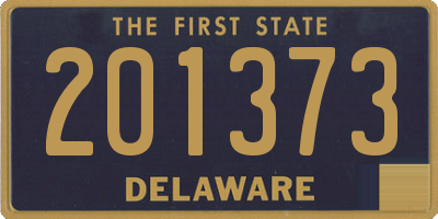 DE license plate 201373